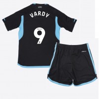 Fotbalové Dres Leicester City Jamie Vardy #9 Dětské Venkovní 2023-24 Krátký Rukáv (+ trenýrky)